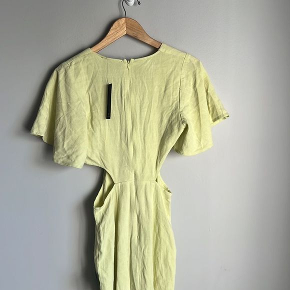 Lulu's Lime Midi Dress - Picture 8 of 9